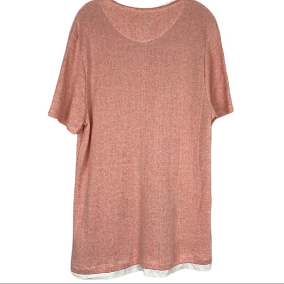 ZARA ll Men’s Faux Layer Short Sleeve Shirt XL - Picture 5 of 7